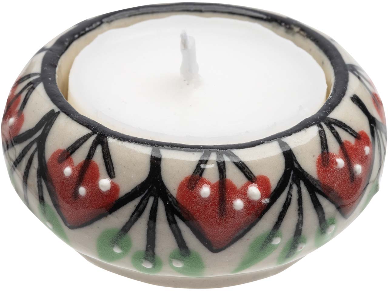 tranquillo Teelichthalter "TRADITIONAL" rot