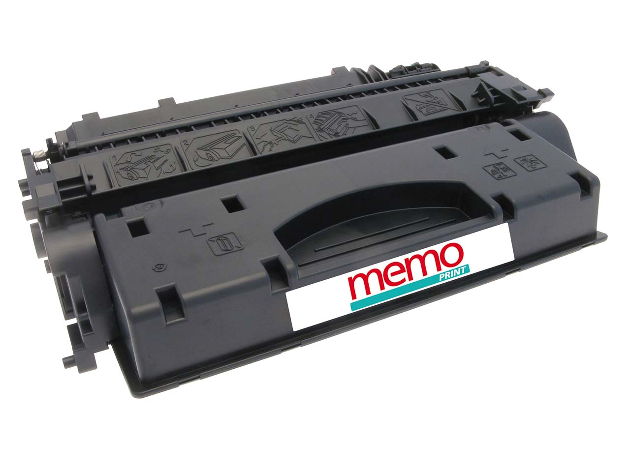 memo Druckkassette ersetzt hp CE505X schwarz High Capacity