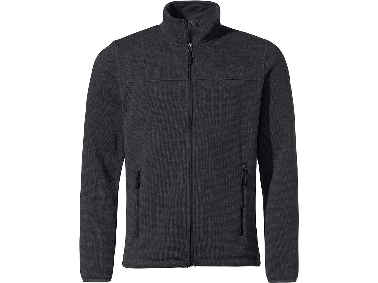 VAUDE Herren-Fleecejacke "Rienza III" mit Stehkragen, black, Gr. S