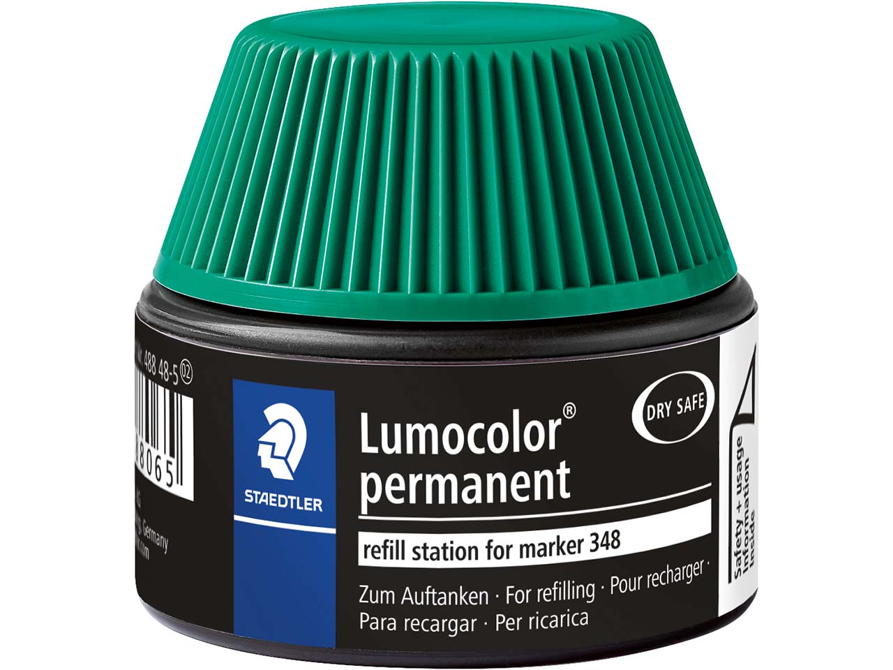 STAEDTLER Nachfülltinte für Universalstift "Lumocolor duo", grün