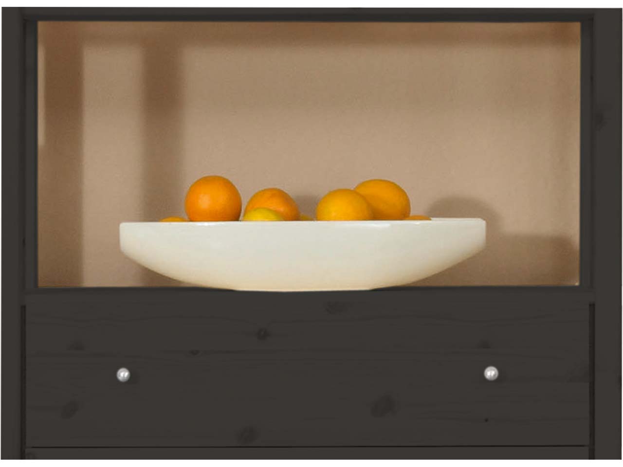 ABC Schublade "Classic" B 76 x T 36 x H 19 cm, schwarz