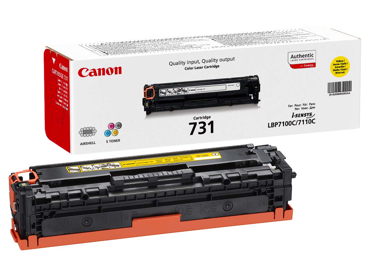 Canon Druckkassette 731 gelb