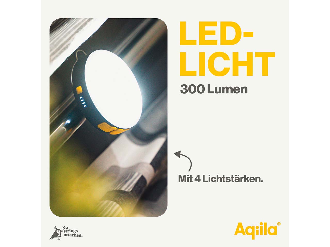 Aqiila 2 in 1 Powerbank und Leuchte "Powerbird BL10"