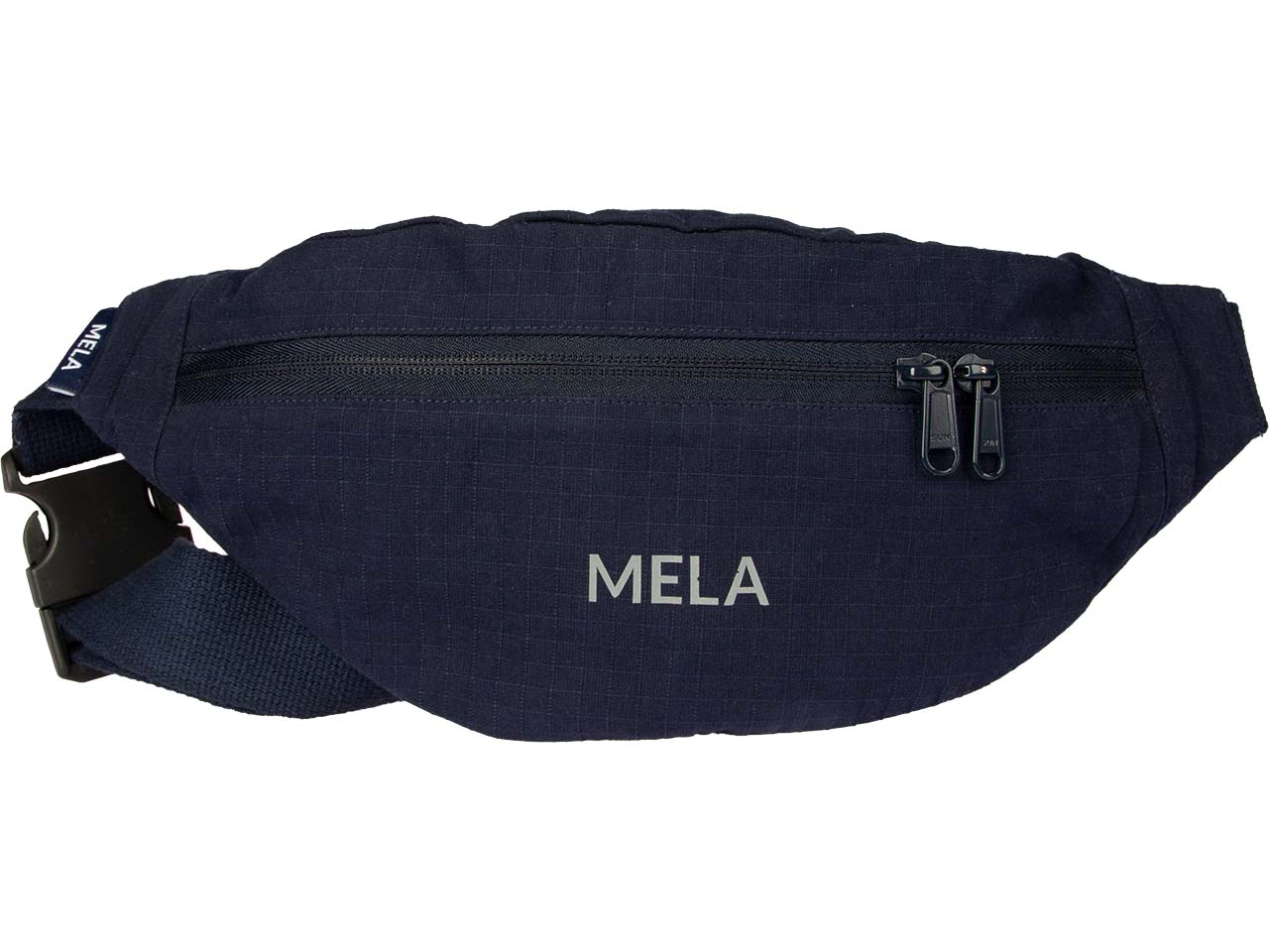 MELA Bio-Bauchtasche 'KALINDI' aus Ripstop, navy