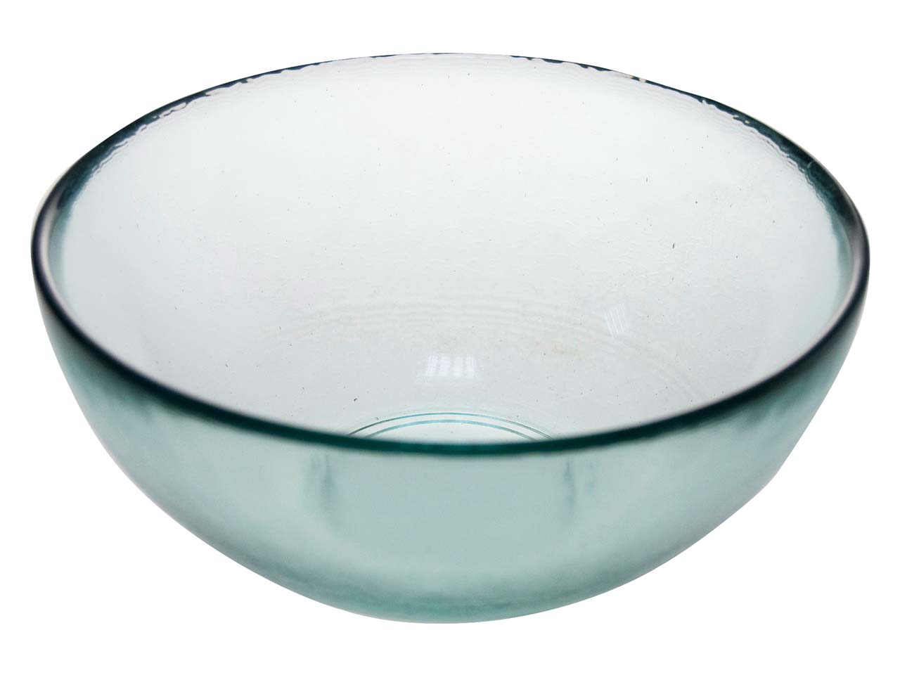 Schüssel 'Luz' aus Recyclingglas Ø 18 cm