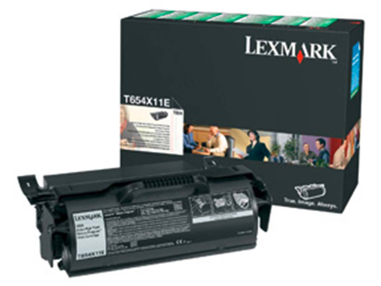 Lexmark Druckkassette T654X11E schwarz