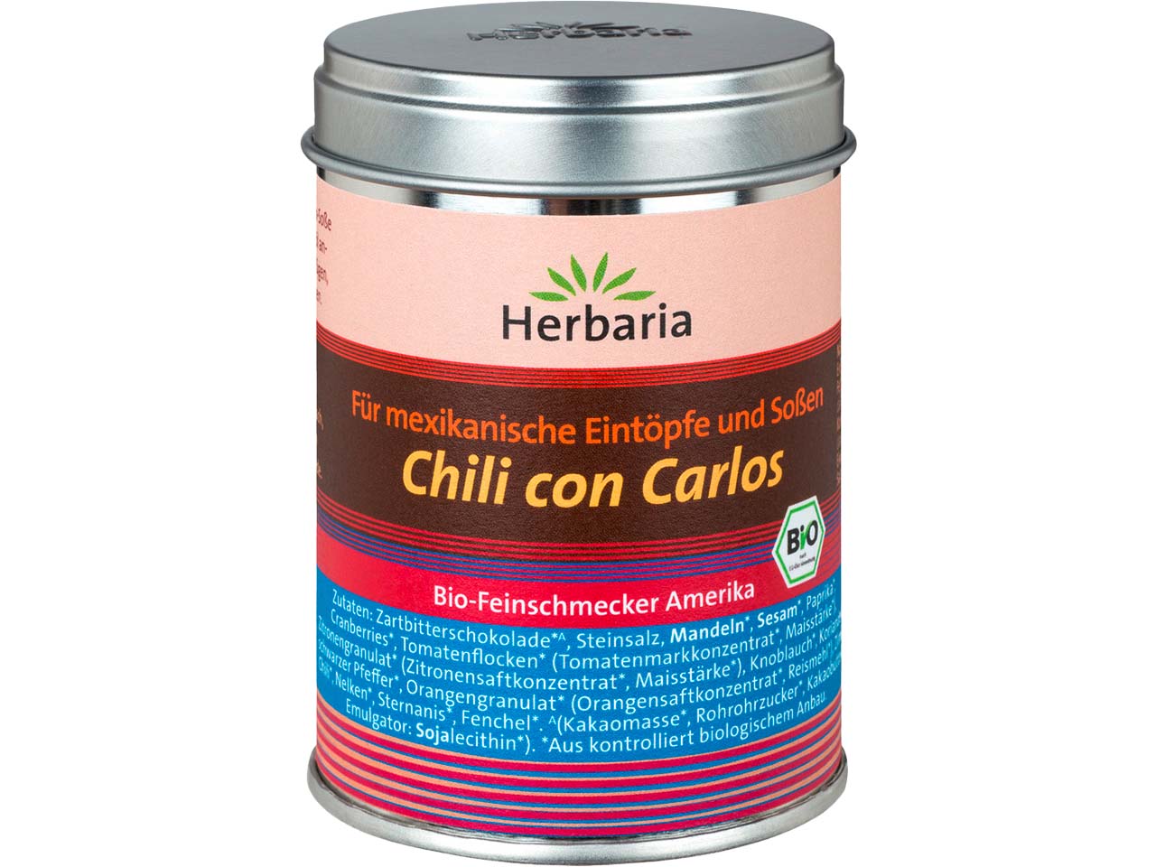Herbaria Bio-Gewürzmischung "Chili con Carlos", 110 g