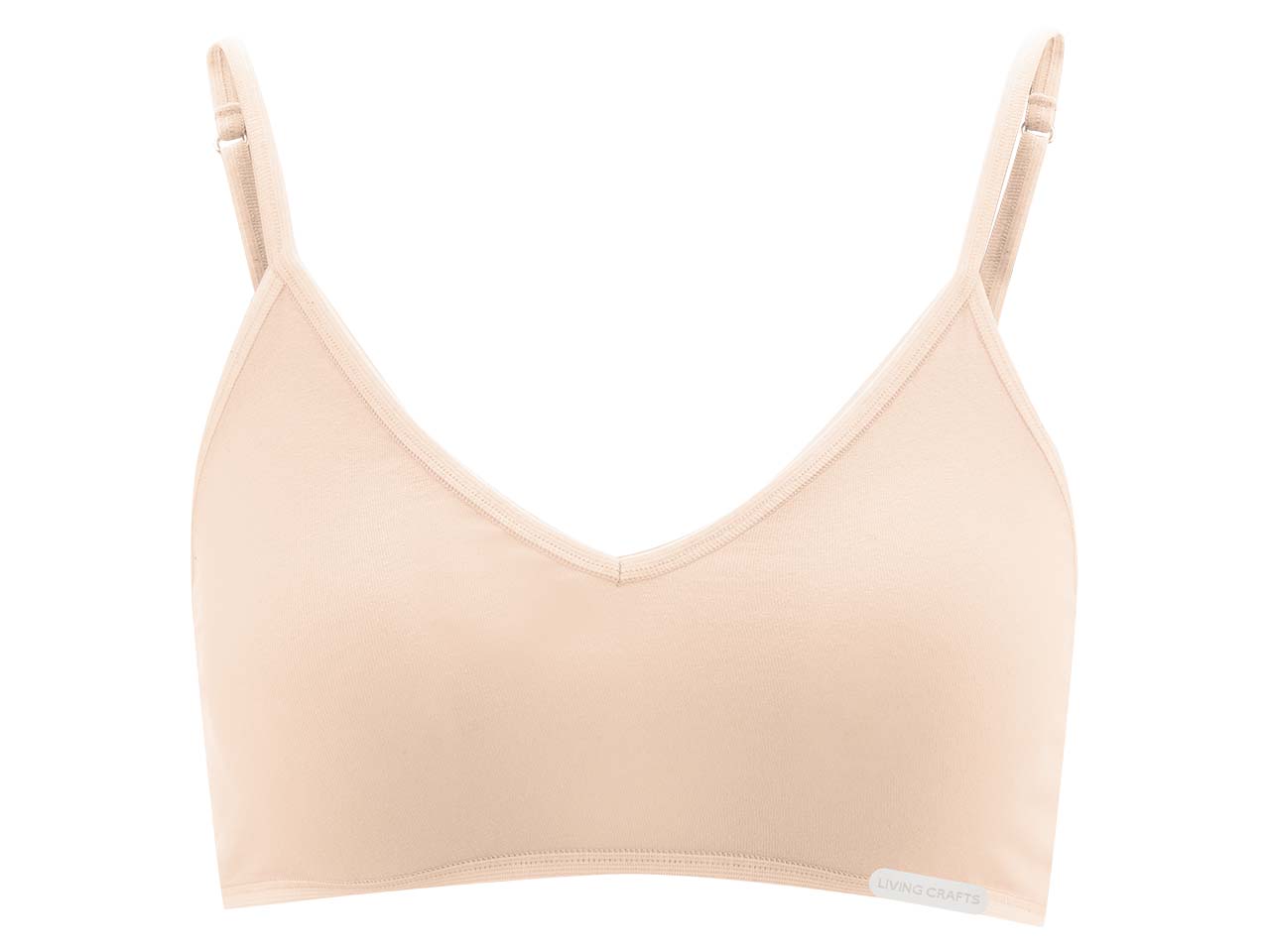 Living Crafts Bio-Damen-Bustier "Camilla" beige, Gr. XS