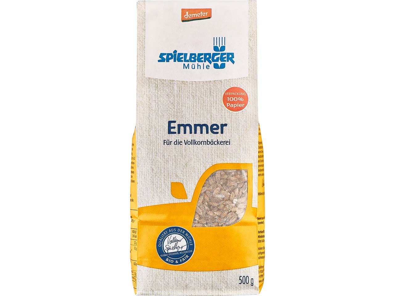 Spielberger Mühle Bio-Emmer, 500 g