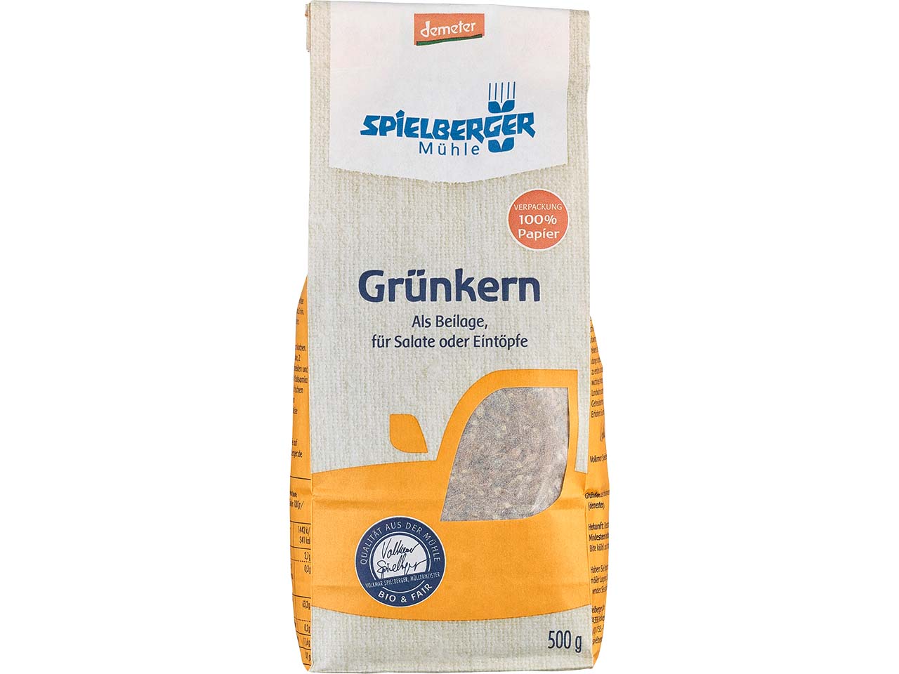 Spielberger Mühle Bio-Grünkern, 500 g