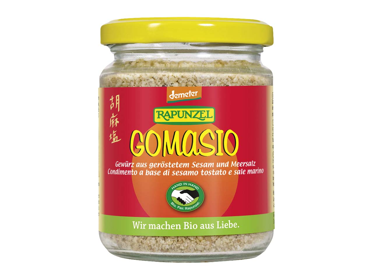 RAPUNZEL Bio-Gewürzzubereitung aus Sesam und Meersalz, Gomasio, 100 g