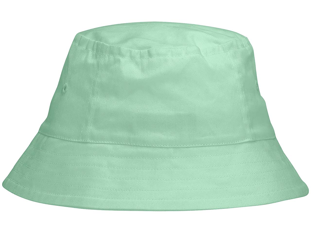 Neutral Bio-Bucket Hat aus Baumwoll-Twill, dusty mint, Gr. M/L