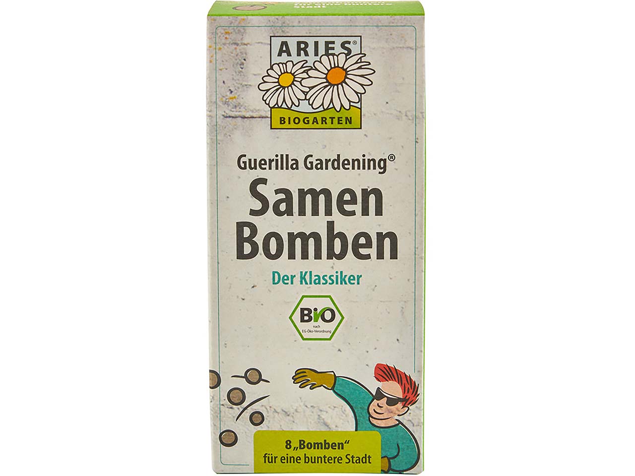 ARIES 8 Bio-Samenbomben "Der Klassiker"