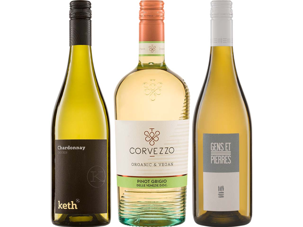 Bio-Weißwein-Paket "Sommerfrische" 3 x 0,75 l