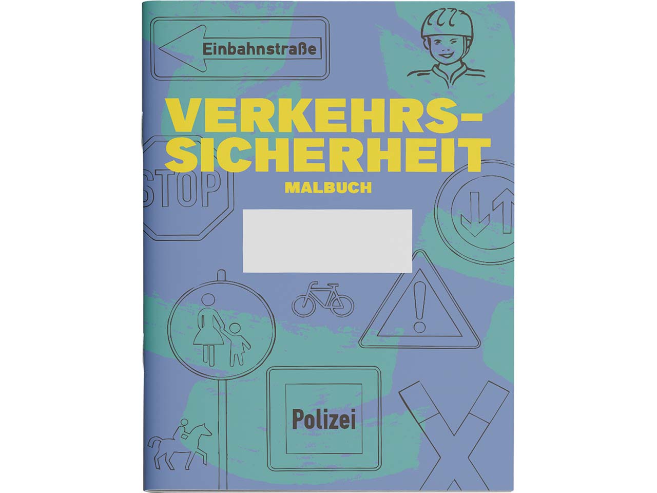 Malbuch "Verkehrssicherheit"  Format A4, 12 Seiten