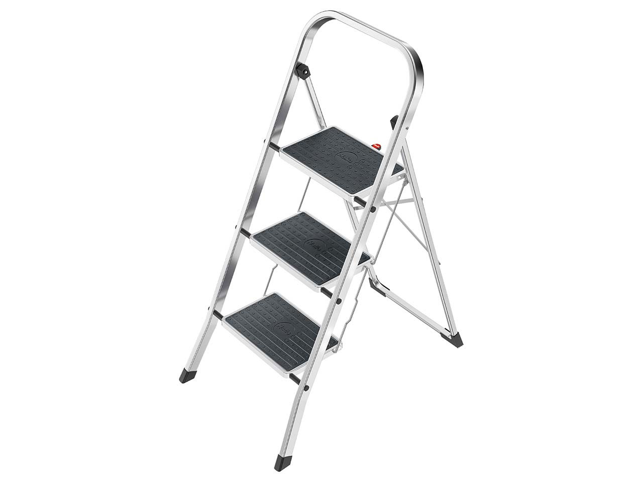 Hailo Trittleiter "K70 StandardLine", 3 Stufen, aus Aluminium