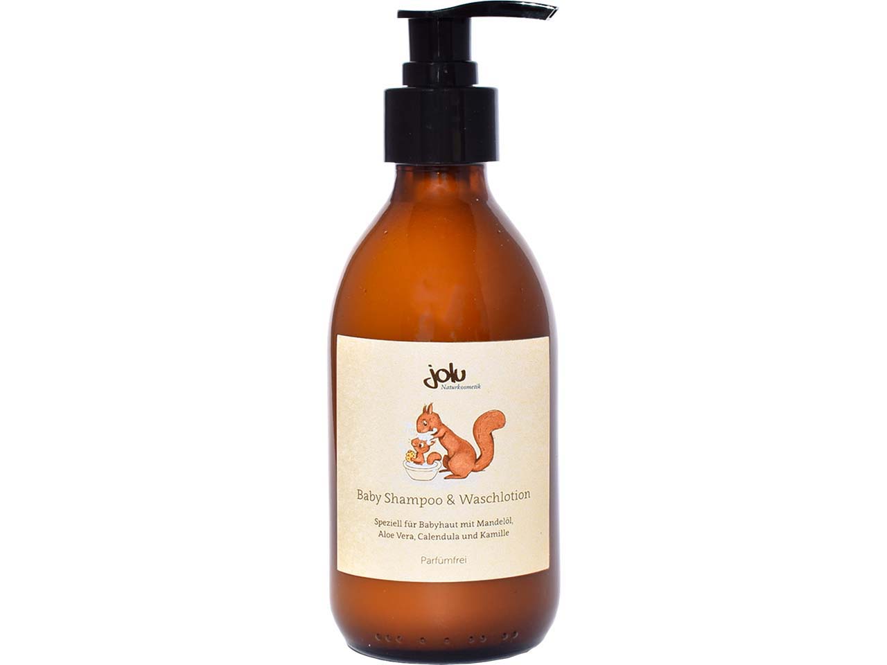 Jolu Baby-Shampoo und Waschlotion, parfümfrei, 250 ml