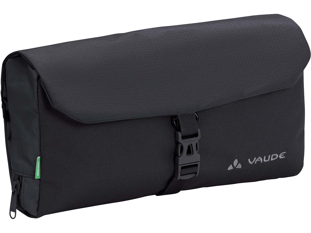 VAUDE Kulturbeutel 'WegaWrap' mit Wickelverschluss, black