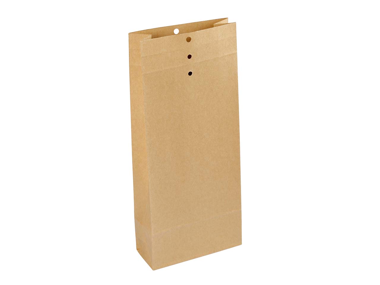 250 Recycling-Musterbeutel 120 x 285 x 50 mm mit Klotzboden 120 g/m²