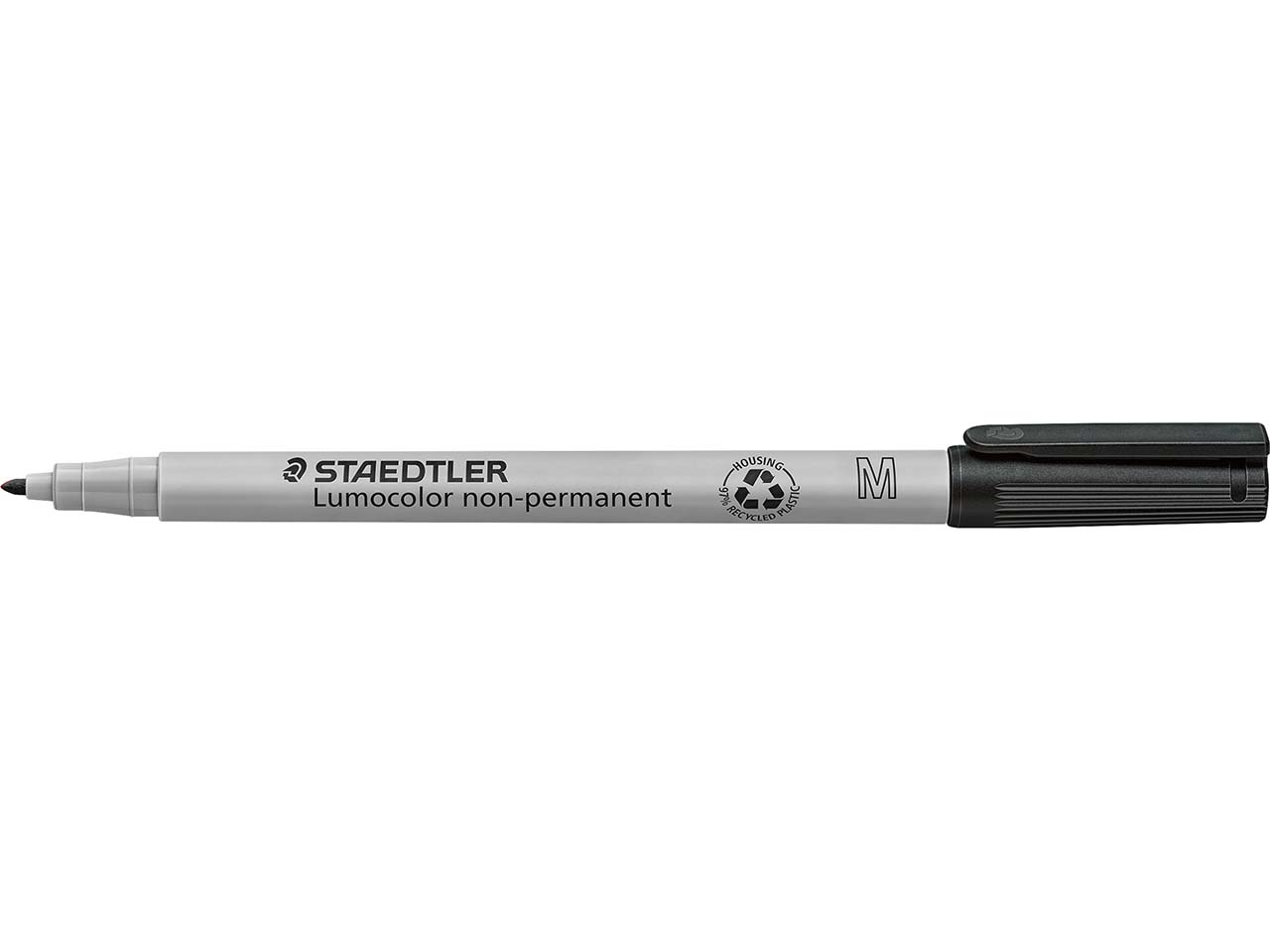 STAEDTLER Universalstift 'Lumocolor 315' mittel schwarz wasserlöslich