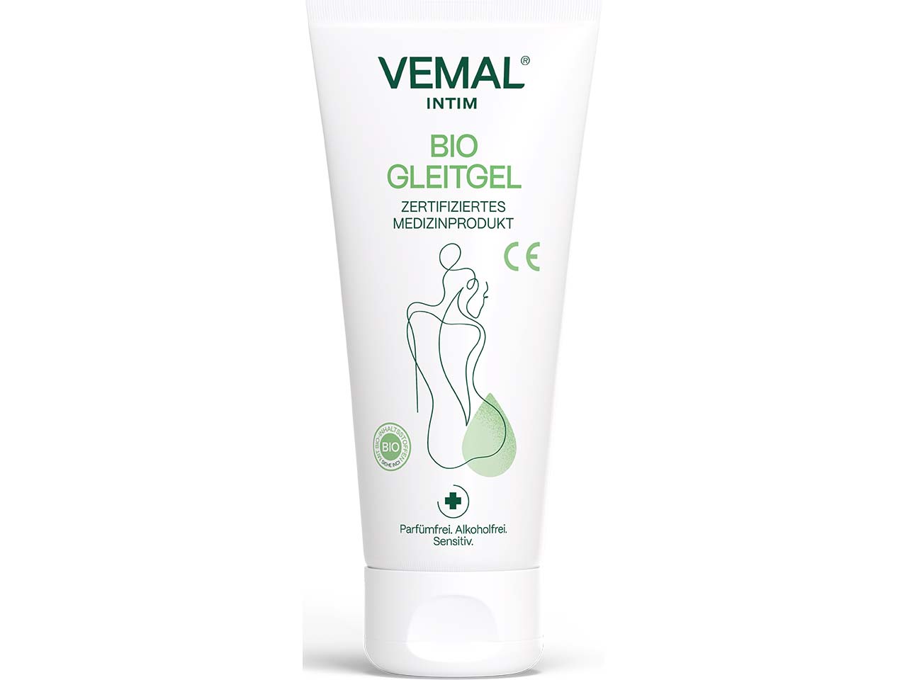 VEMAL Bio-Gleitgel, parfümfrei, zertifiziertes Medizinprodukt, 100 ml