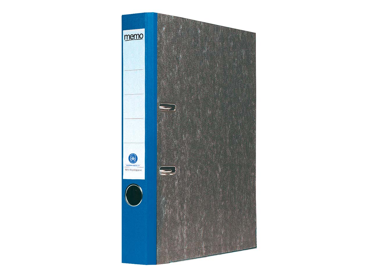 memo Ordner blau Rückenbreite 5 cm