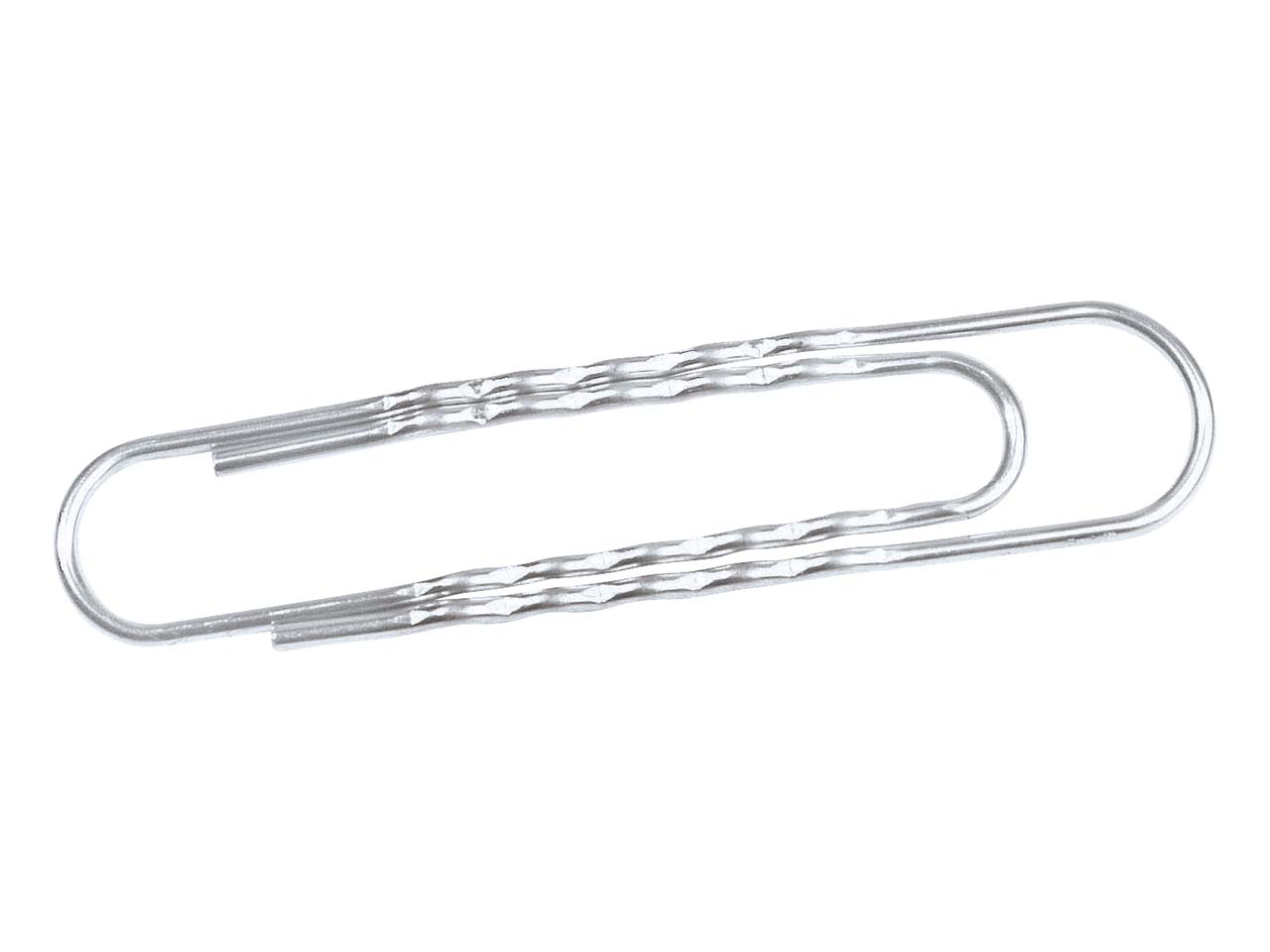 100 Aktenklammern 77mm gewellt, verzinkt