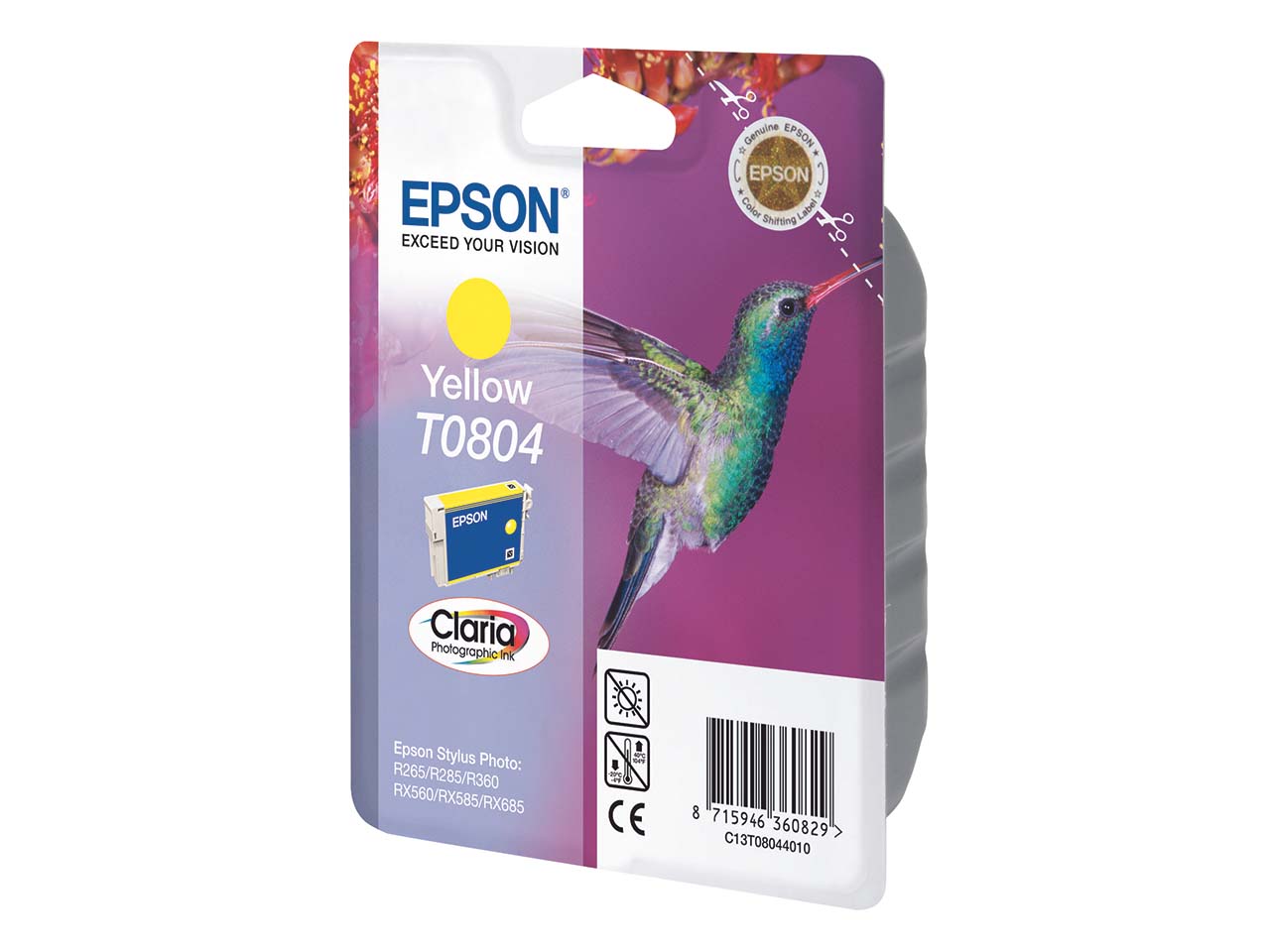 Epson Tintenpatrone T080440 gelb