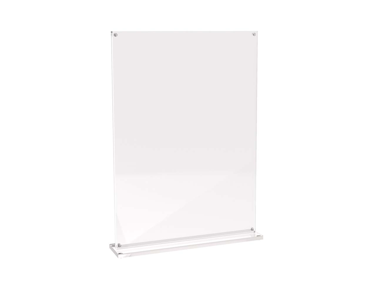 MAUL Tischaufsteller "MAULvision" A4, Acryl