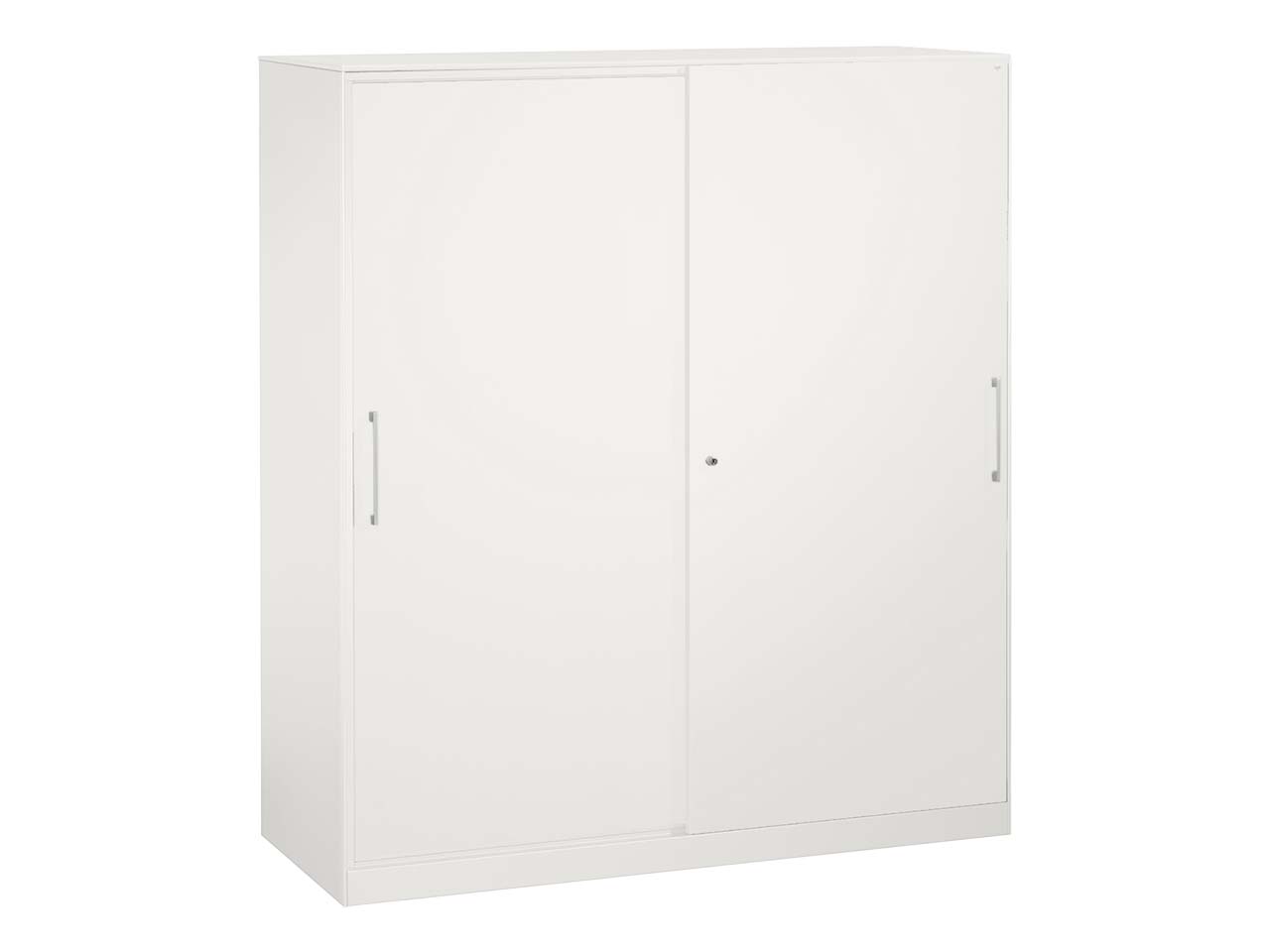 Schiebetürenschrank "Pureness", Höhe 163,5 cm  (BxT) 120 x 43,5, weiß