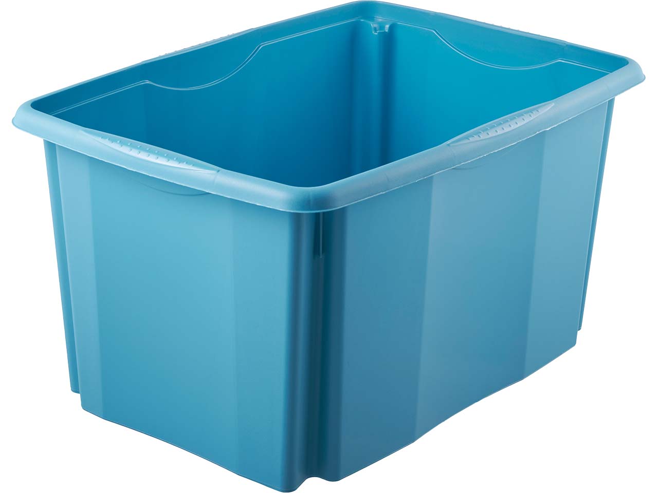 keeeper Aufbewahrungsbox "Emil Eco Line" 54,5 x 39 x 29, 5 cm, 45 l, blau