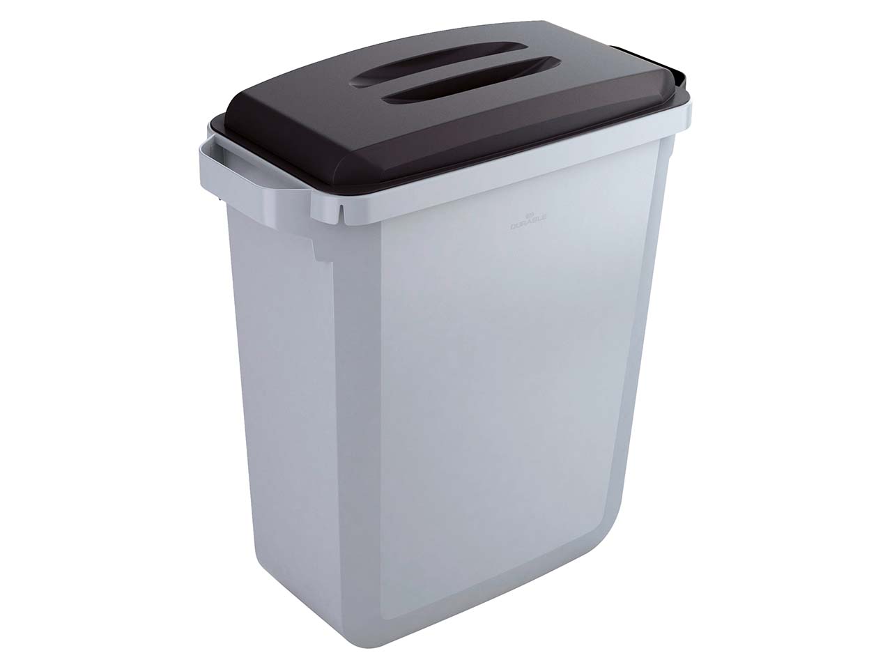 DURABLE Mülleimer 'Durabin 60' 60 l, mit schwarzem Deckel