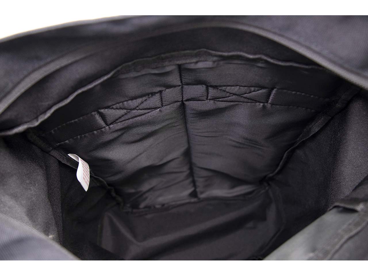 memo Rucksack "Rolltop" aus recycelten PET-Flaschen, schwarz