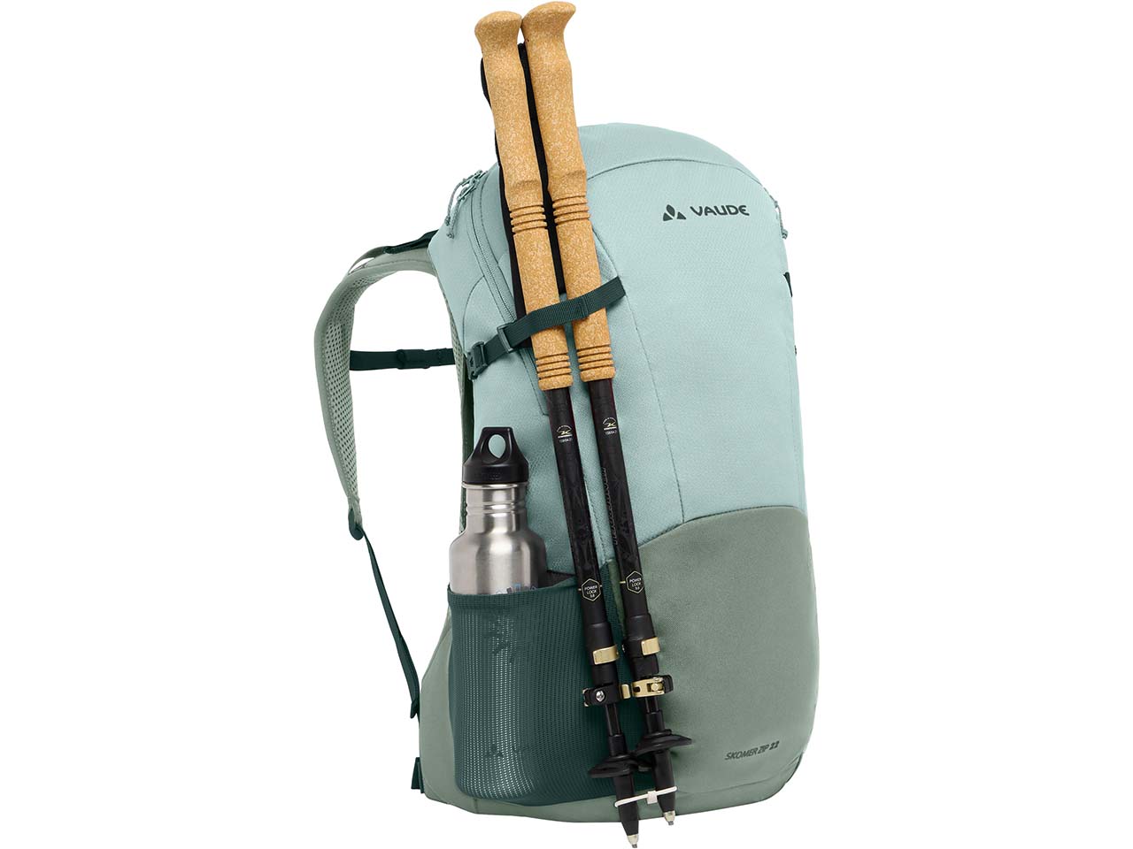 VAUDE Damen-Rucksack "Skomer Zip 22" mit frauenspezifischer Konstruktion, dusty fern