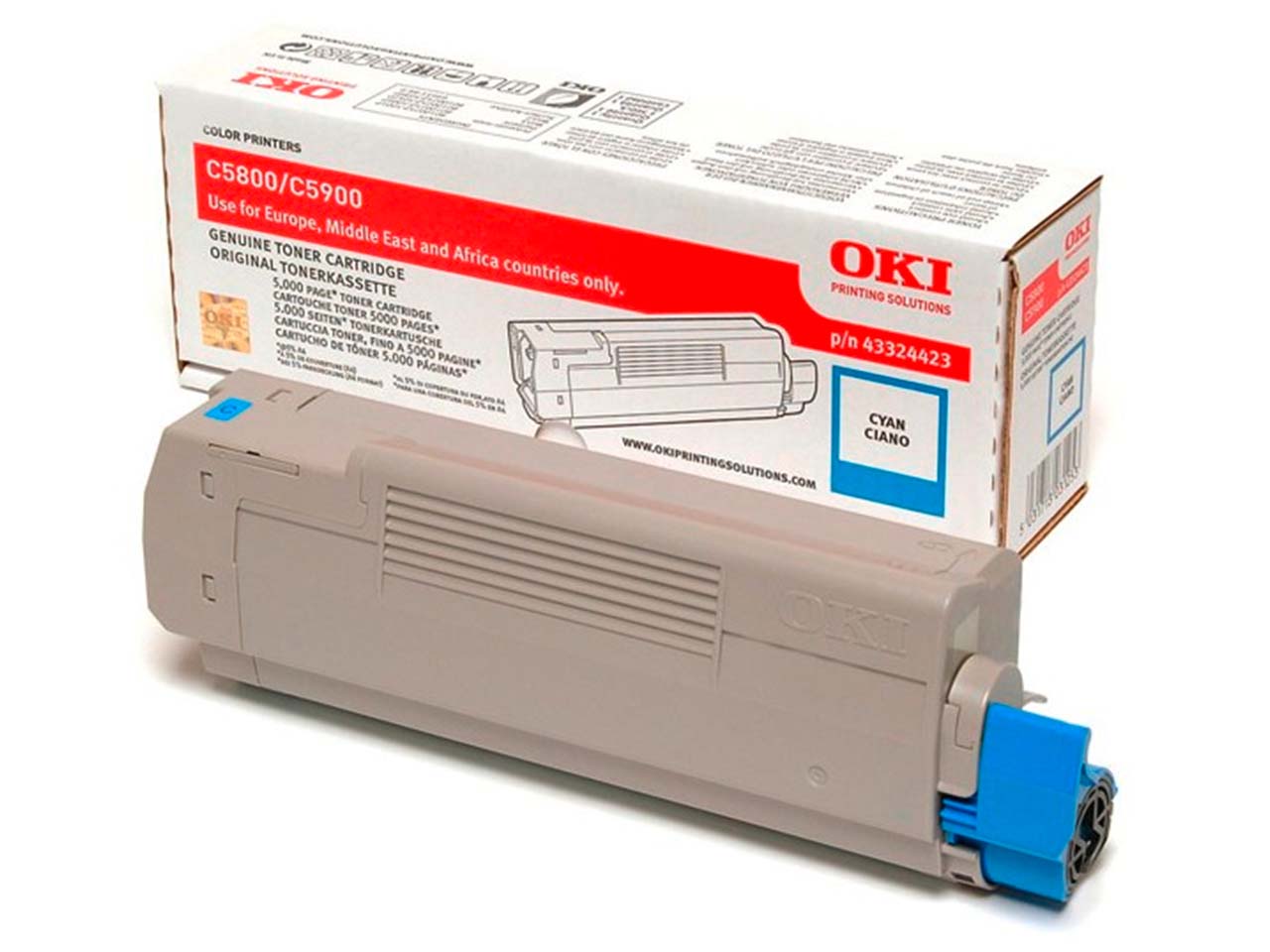 Oki Toner 43324423 cyan