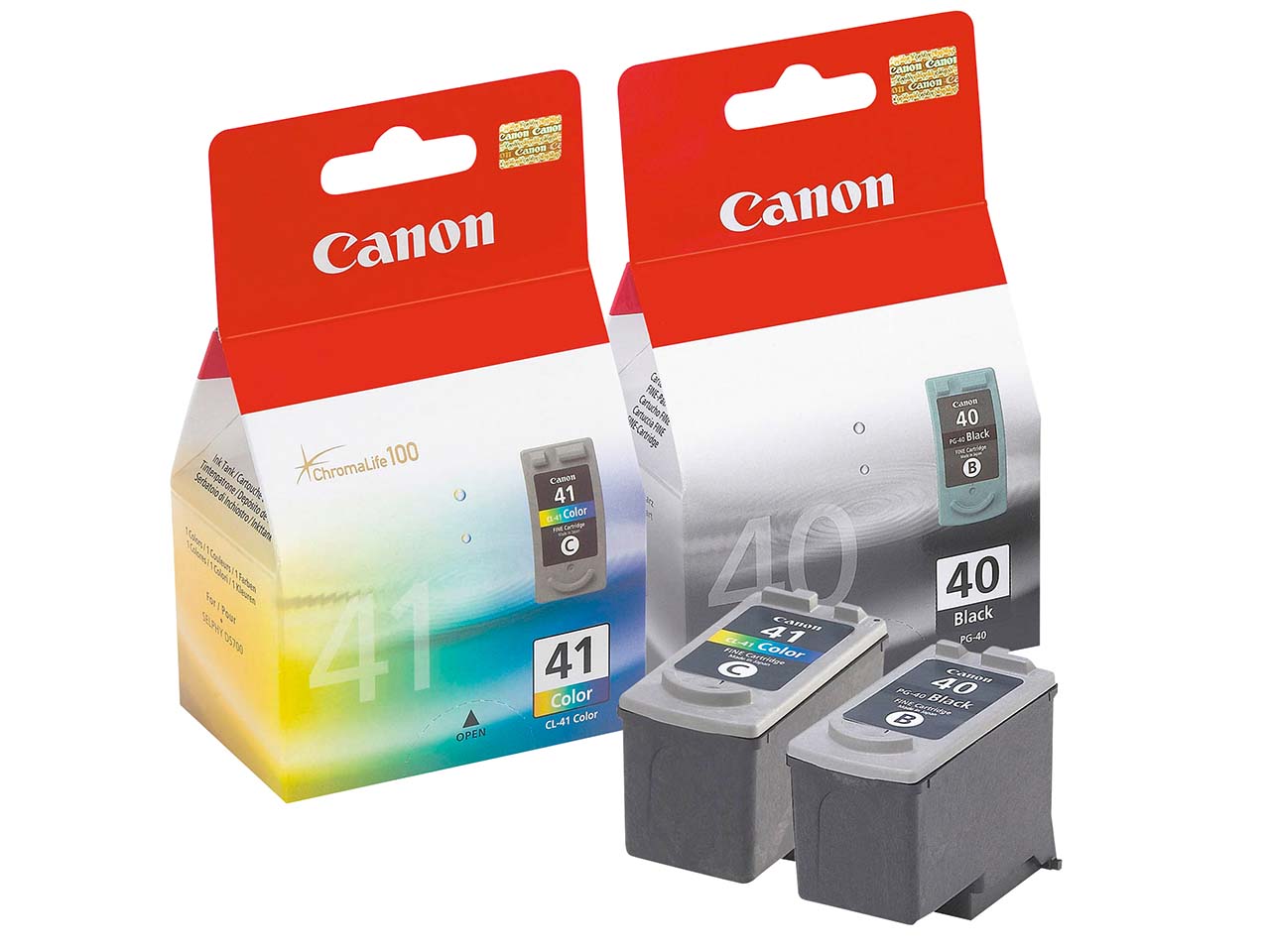 Canon 2er Set Druckköpfe PG-40/CL-41 schwarz, color