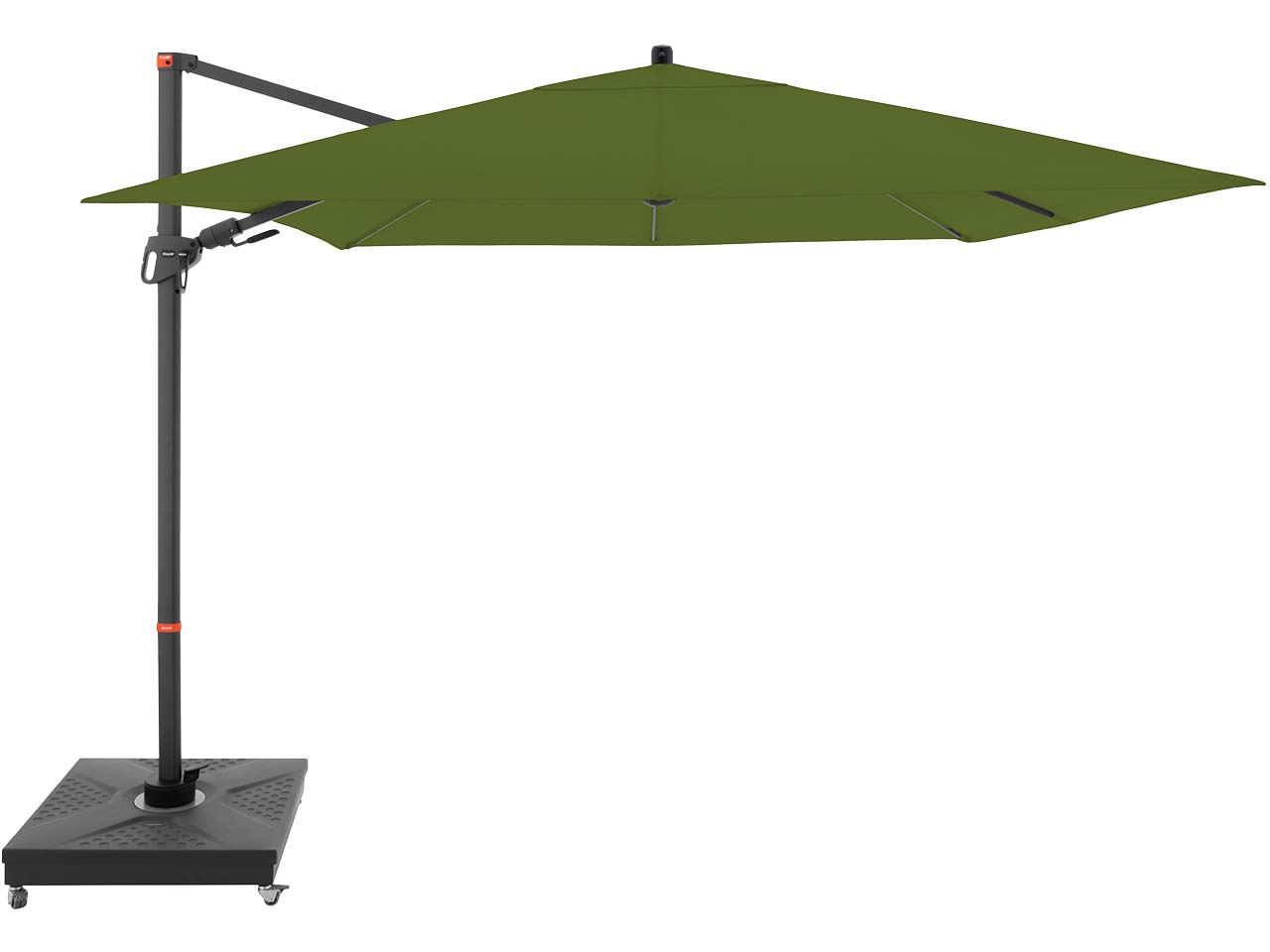 doppler Pendelschirm "myZone AX" 280 x 280 cm, kiwi