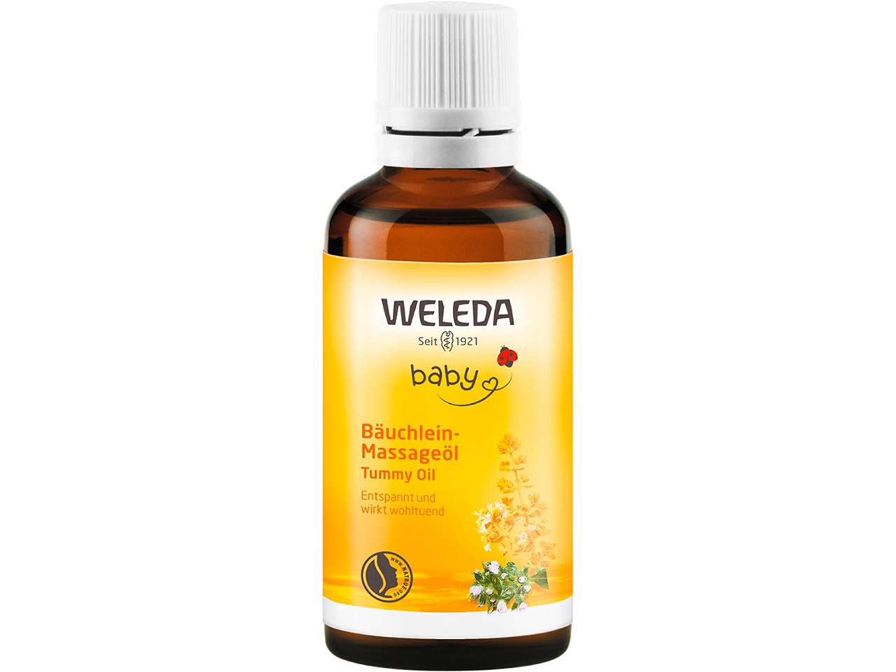 WELEDA Bio-Baby-Bäuchlein-Massageöl, 50 ml