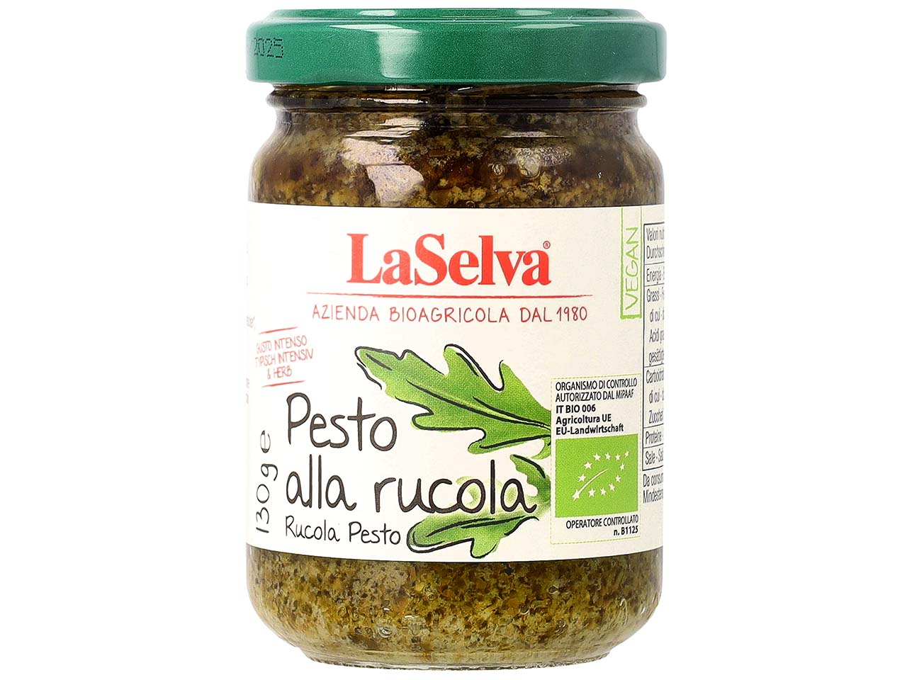 LaSelva Bio-Pesto "Rucola", 130 g