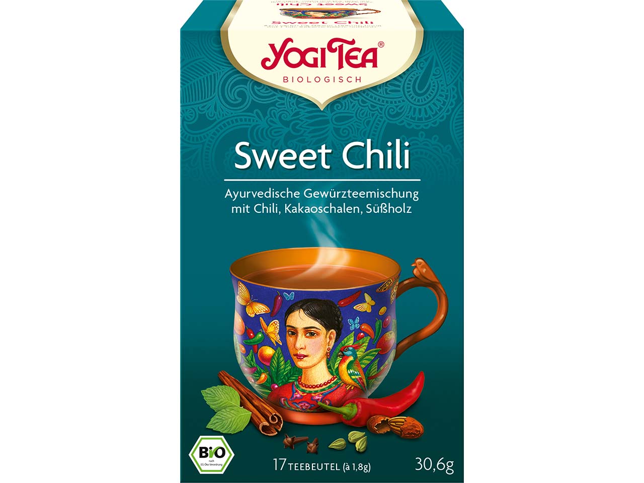 YOGI TEA Bio-Gewürztee "Sweet Chili", 30,6 g