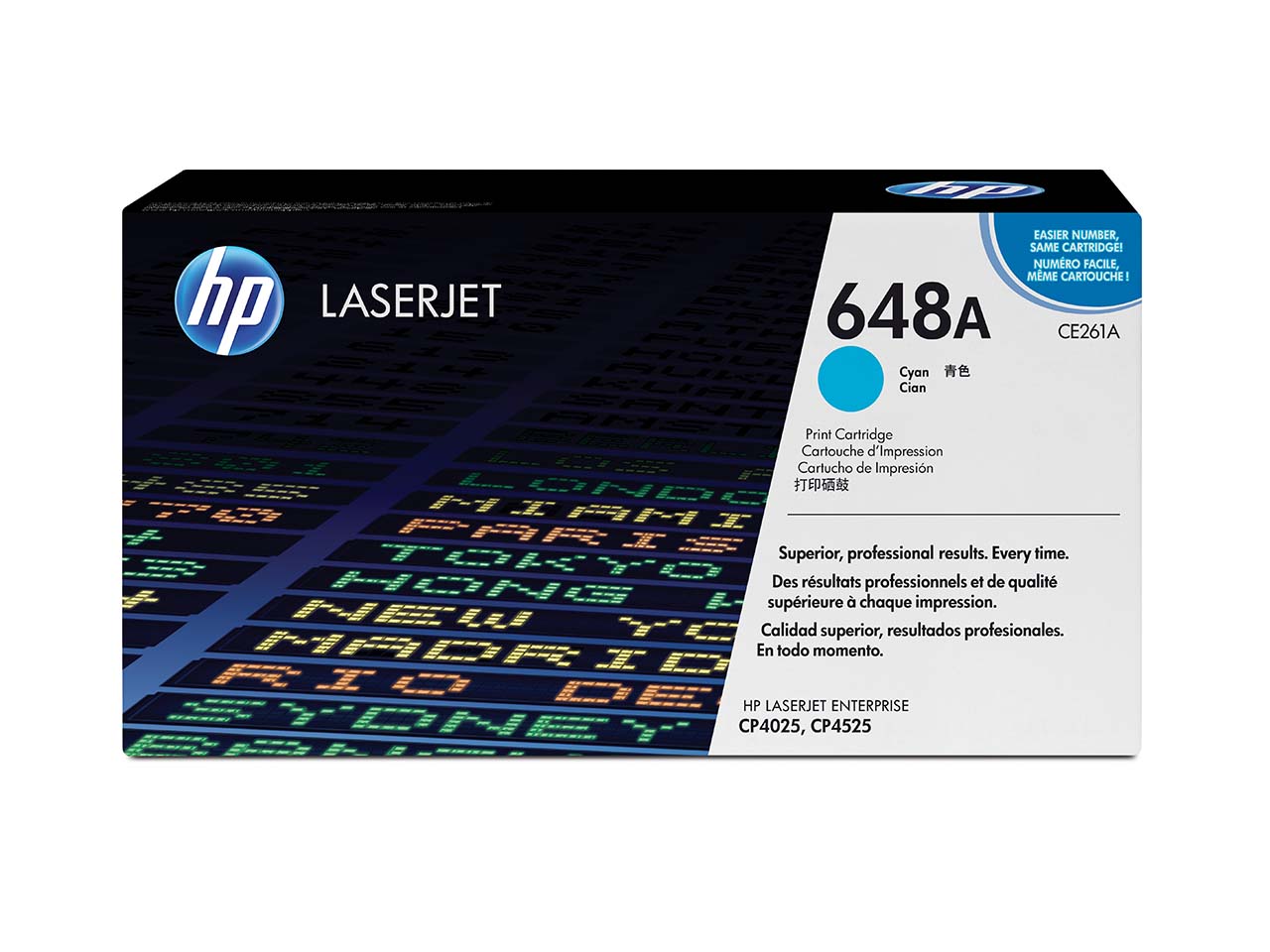 hp Druckkassette CE261A cyan