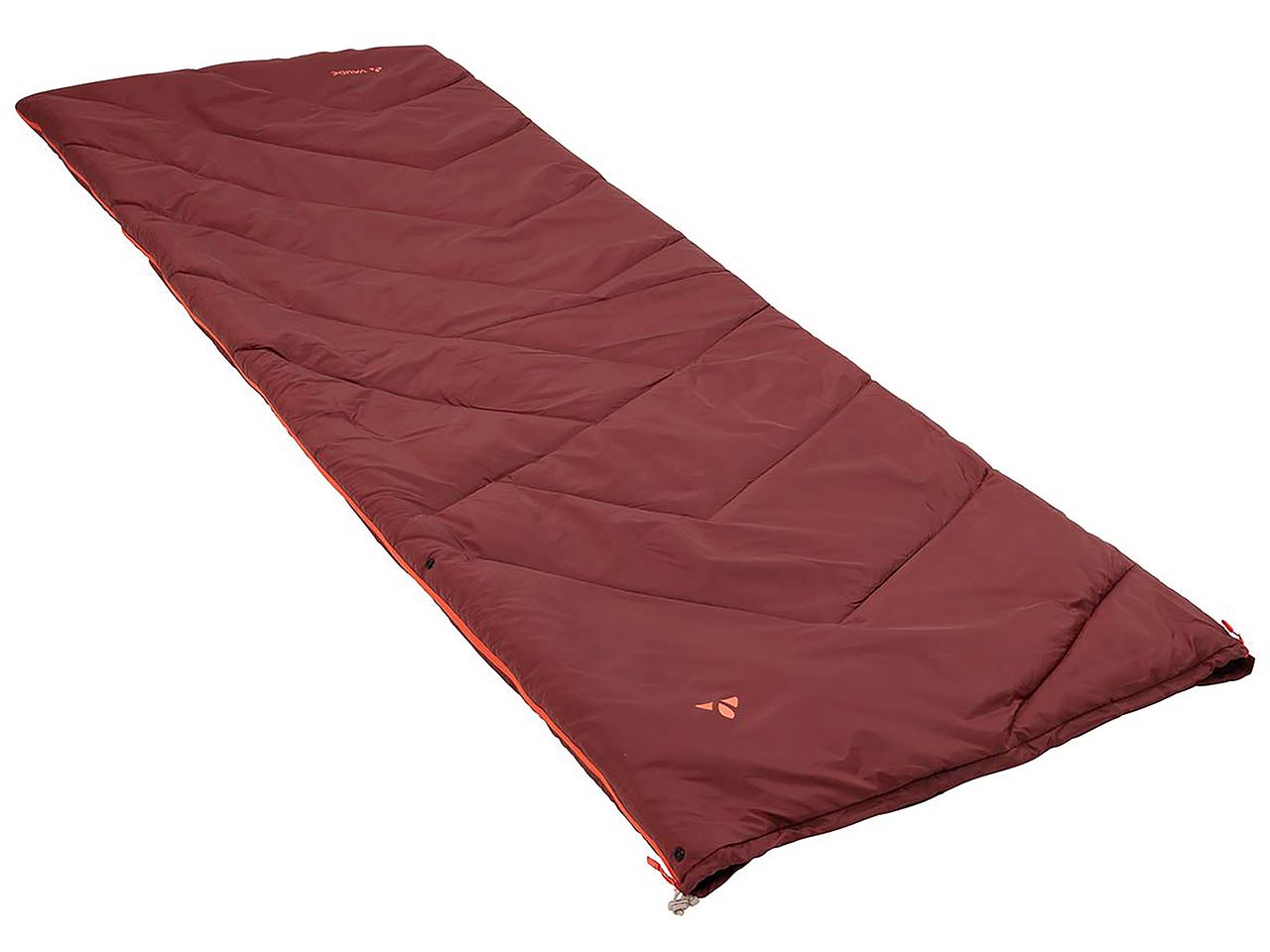 VAUDE Deckenschlafsack 'Navajo 500 II SYN', dark cherry