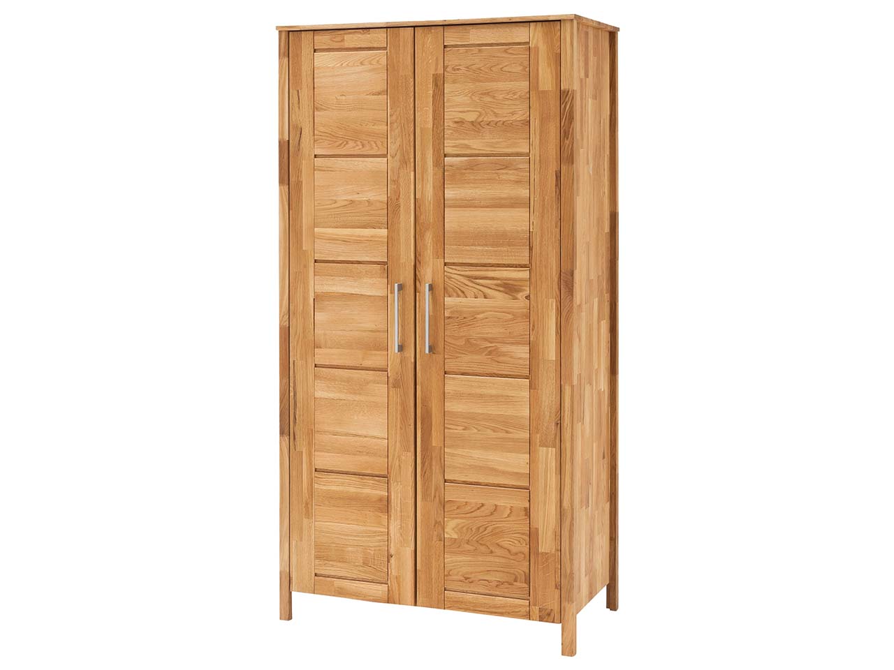 Kleiderschrank "Zenna" 2-türig, Wildeiche geölt