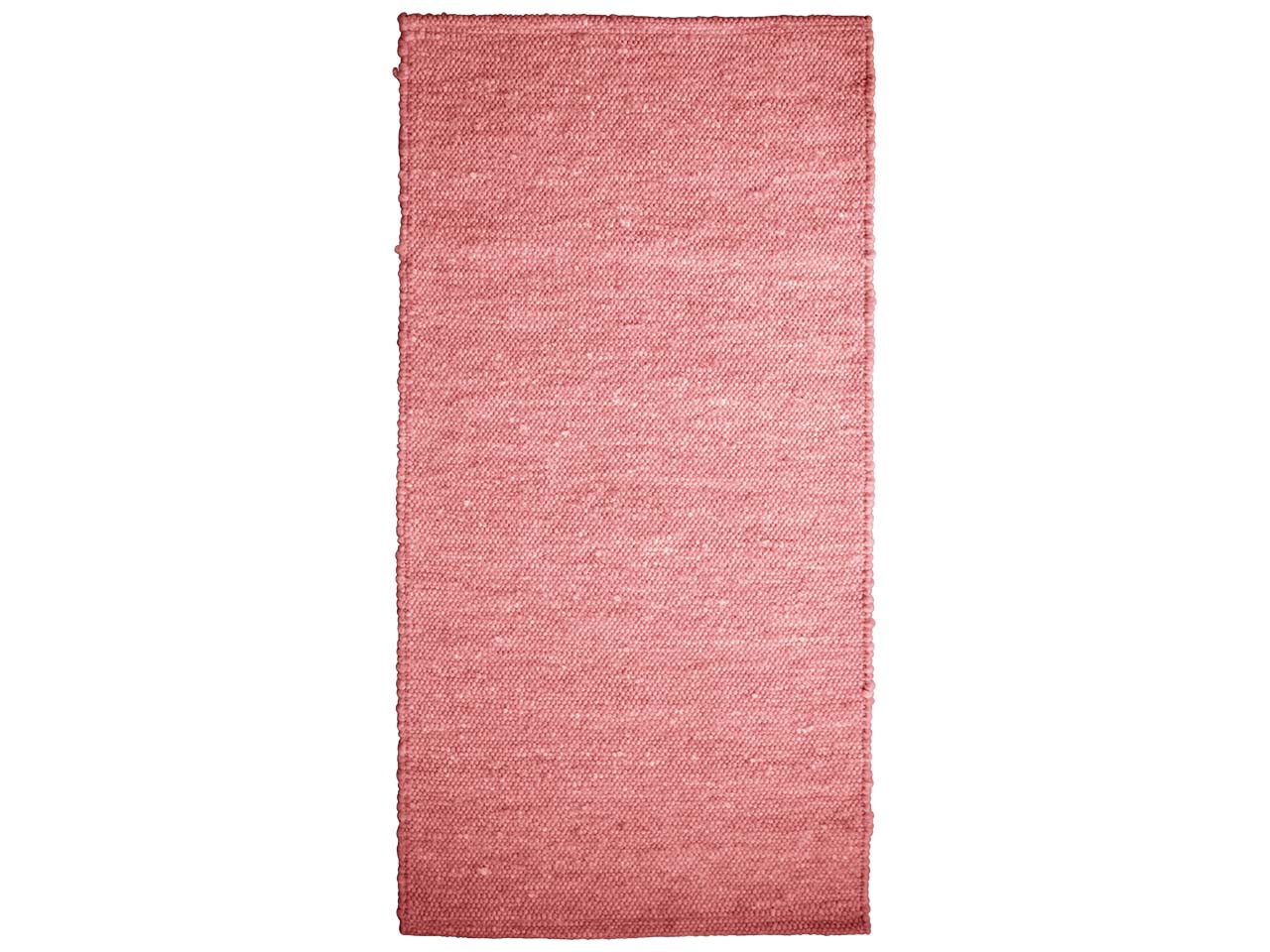 Schurwollteppich "Granada" 70 x 140 cm, altrosa