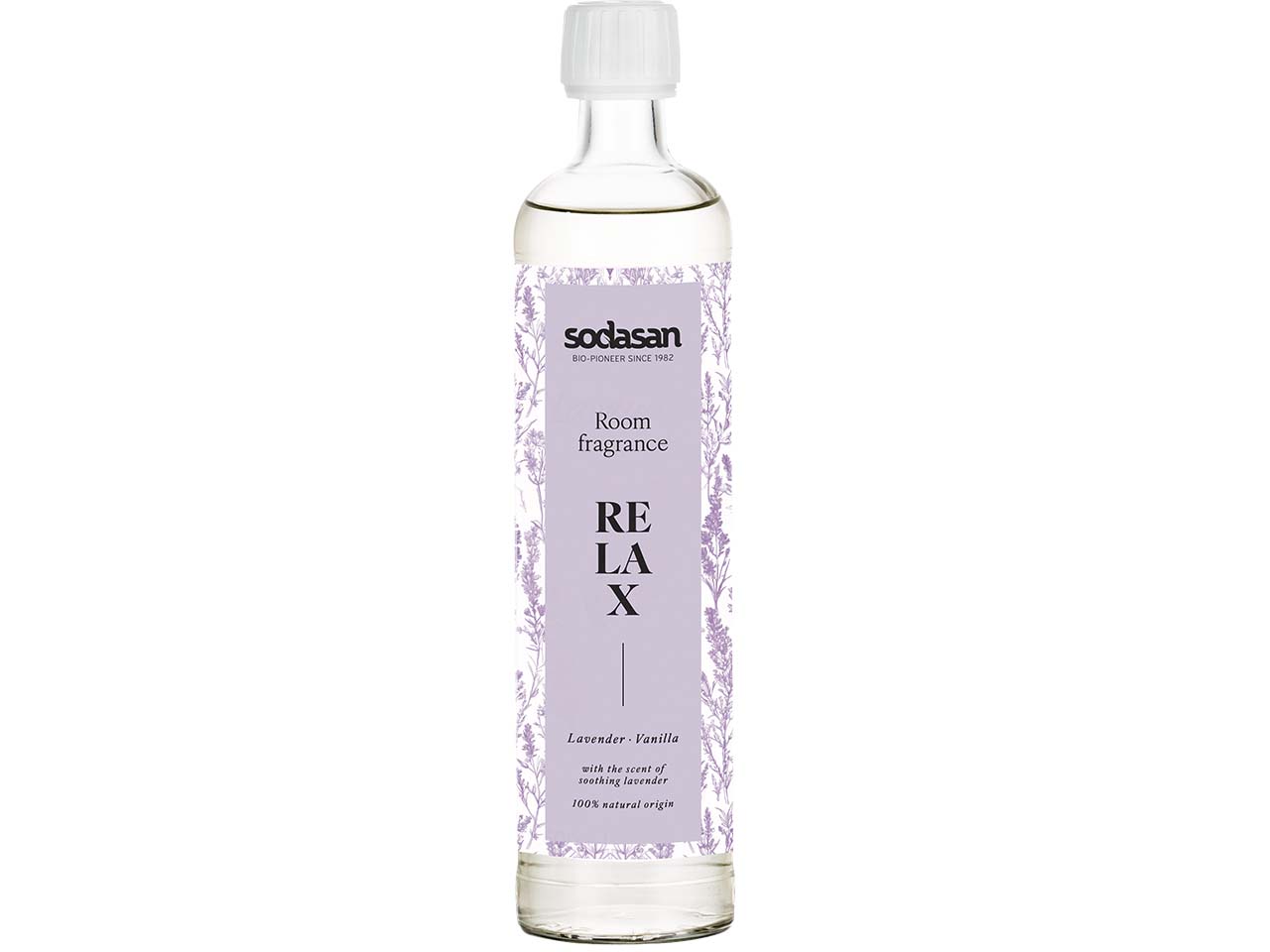 Sodasan Nachfüller für Raumduft "RELAX" mit Lavender und Vanille, 500 ml