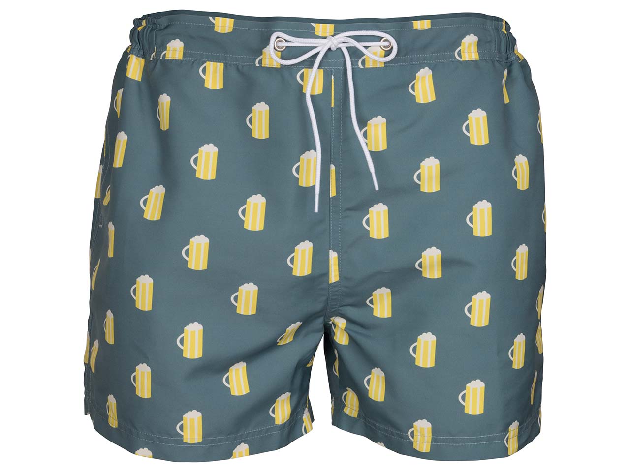 bleed Herren-Badeshorts "Seidla", rauchblau, Gr. S