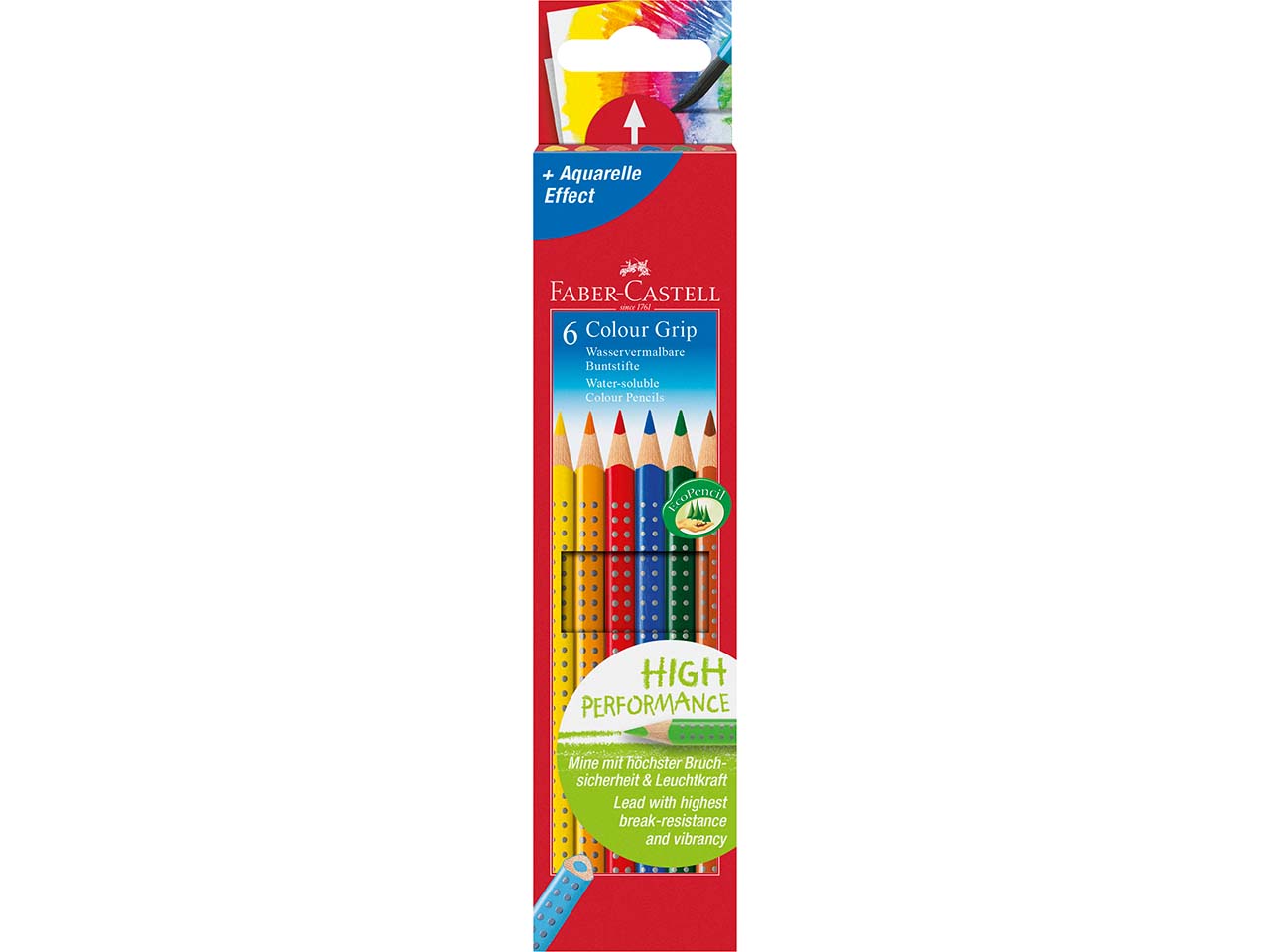 Faber Farbstift 'Colour Grip' 6er Pack