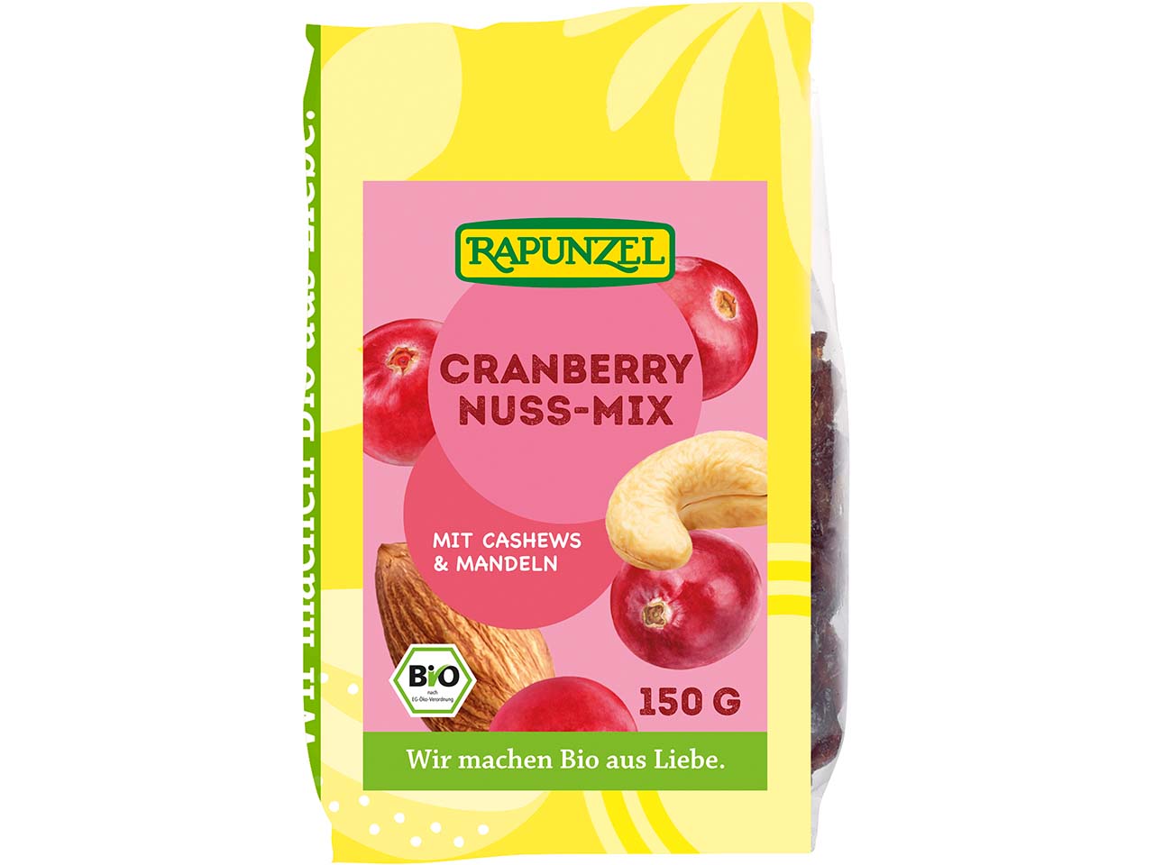 RAPUNZEL Bio-Cranberry-Nuss-Mix, 150 g