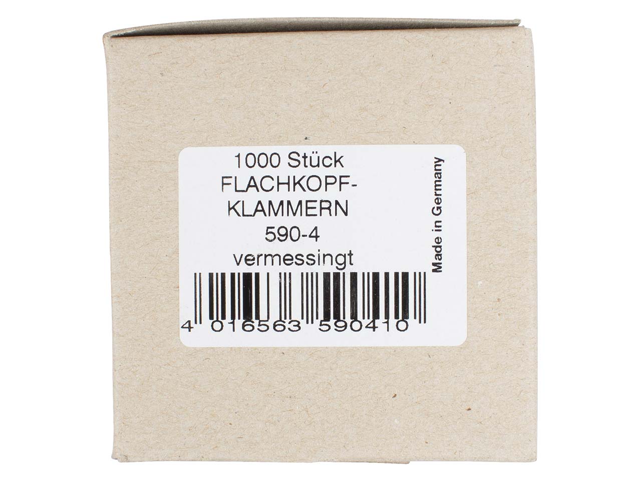 1000 Flachkopf-Klammern