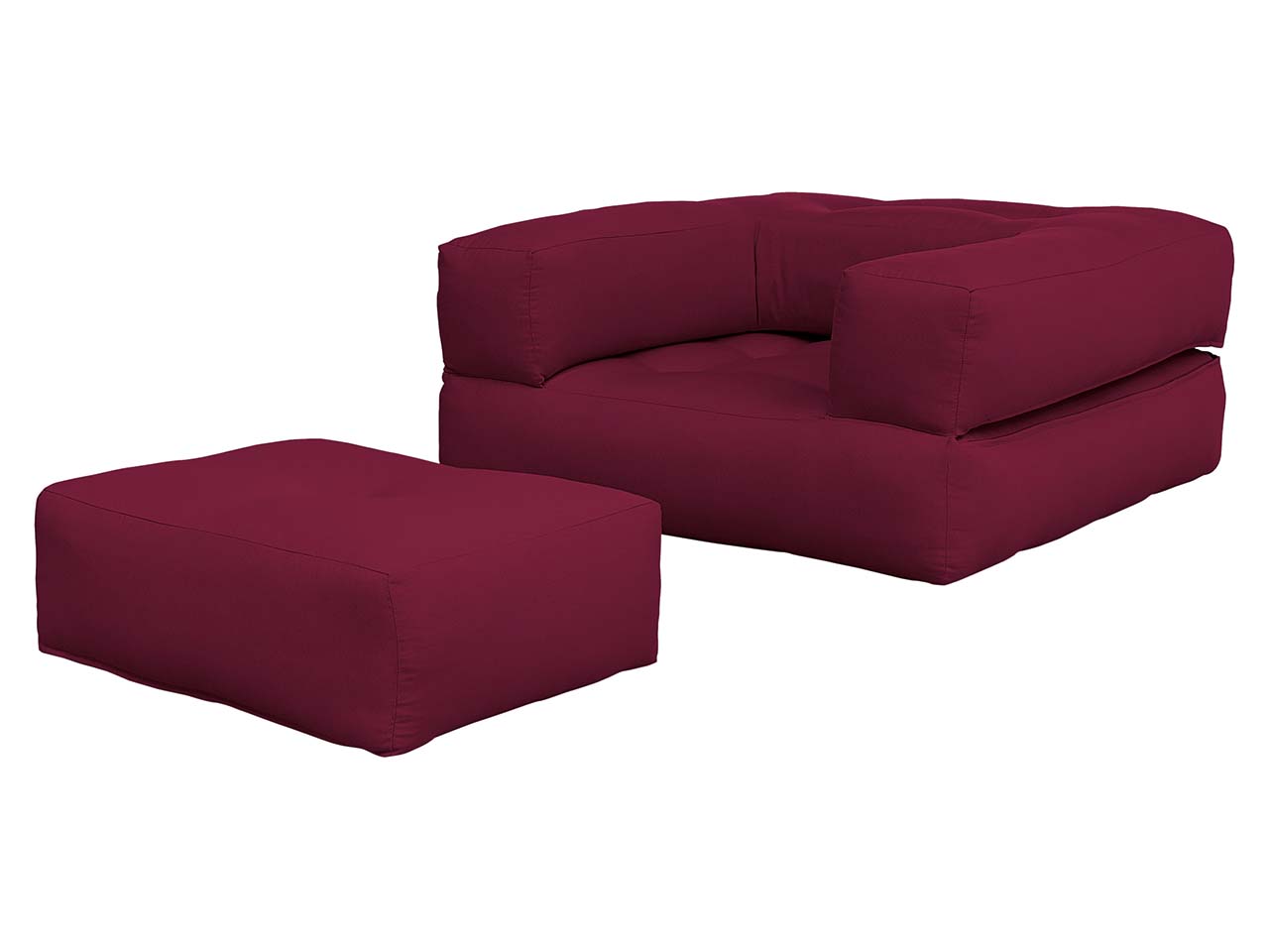Karup Design Schlafsofa "Cube" bordeaux